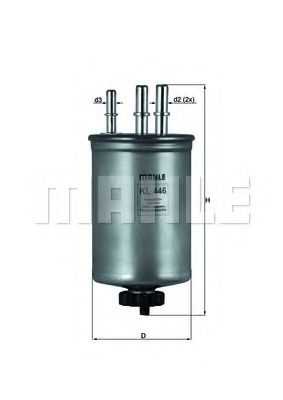 KNECHT KL 446 Топливный фильтр для FORD NEO CONNECT (Форд Нэо cоннэcт) KNECHT KL 446 Топливный фильтр для FORD NEO CONNECT (Форд Нэо cоннэcт)