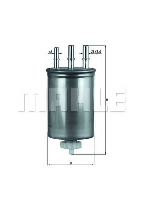 KNECHT KL 505 Топливный фильтр для SSANGYONG KORANDO SPORTS II (Сан-янг/санянг Корандо спорц 2) KNECHT KL 505 Топливный фильтр для SSANGYONG KORANDO SPORTS II (Сан-янг/санянг Корандо спорц 2)