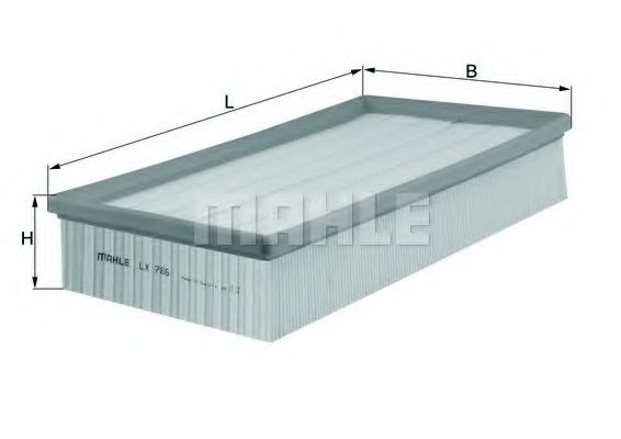 KNECHT LX 786 Воздушный фильтр для VOLKSWAGEN T5 (Фольксваген Т5) KNECHT LX 786 Воздушный фильтр для VOLKSWAGEN T5 (Фольксваген Т5)
