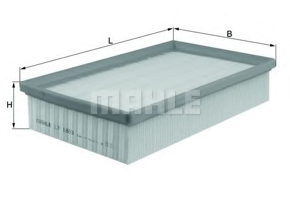 KNECHT LX 1803 Воздушный фильтр 