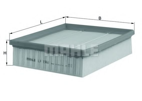 KNECHT LX 1968 Воздушный фильтр 