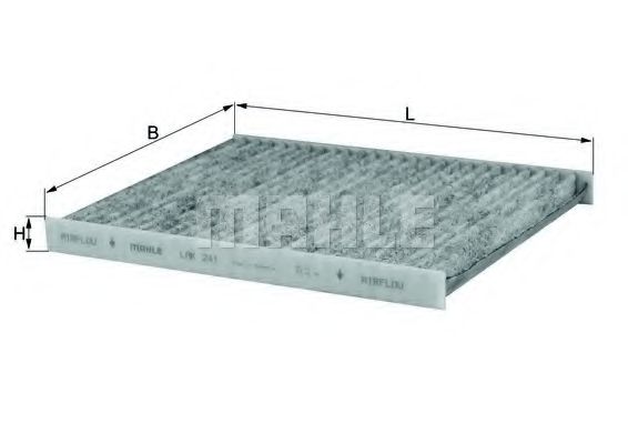 KNECHT LAK 241 Фильтр, воздух во внутренном пространстве для FIAT 500 C (Фиат 500 c) KNECHT LAK 241 Фильтр, воздух во внутренном пространстве для FIAT 500 C (Фиат 500 c)