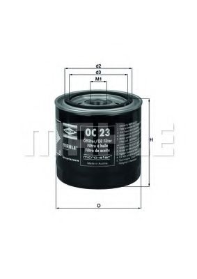 KNECHT OC 23 Масляный фильтр для SAAB (Сааб) KNECHT OC 23 Масляный фильтр для SAAB (Сааб)
