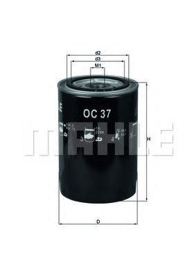 KNECHT OC 37 Масляный фильтр для ROVER (Ровер) KNECHT OC 37 Масляный фильтр для ROVER (Ровер)