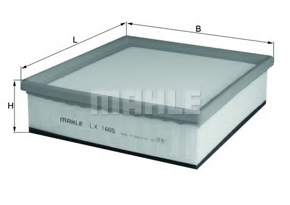 KNECHT LX 1605 Воздушный фильтр 