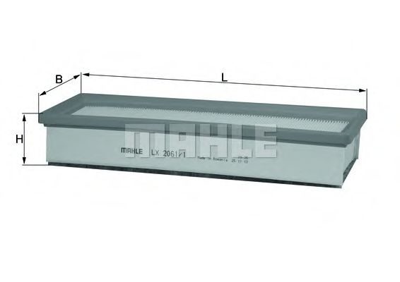 KNECHT LX 2061/1 Воздушный фильтр для DACIA SANDERO (Дача Сандэро) KNECHT LX 2061/1 Воздушный фильтр для DACIA SANDERO (Дача Сандэро)