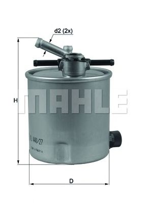 KNECHT KL 440/27 Топливный фильтр для RENAULT TRUCKS MAXITY (Рено трак Маxитъ) KNECHT KL 440/27 Топливный фильтр для RENAULT TRUCKS MAXITY (Рено трак Маxитъ)