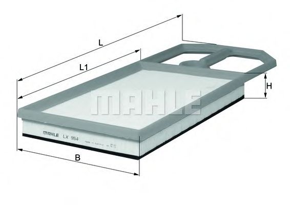 KNECHT LX 954 Воздушный фильтр для VOLKSWAGEN POLO (Фольксваген Поло) KNECHT LX 954 Воздушный фильтр для VOLKSWAGEN POLO (Фольксваген Поло)