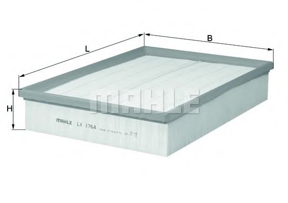 KNECHT LX 1764 Воздушный фильтр 