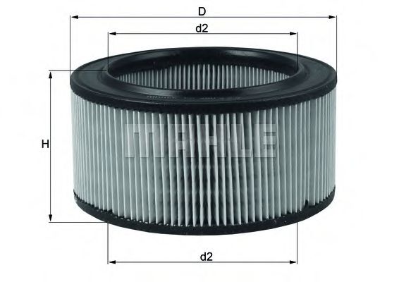 KNECHT LX 260 Воздушный фильтр для VOLVO (Вольво) KNECHT LX 260 Воздушный фильтр для VOLVO (Вольво)