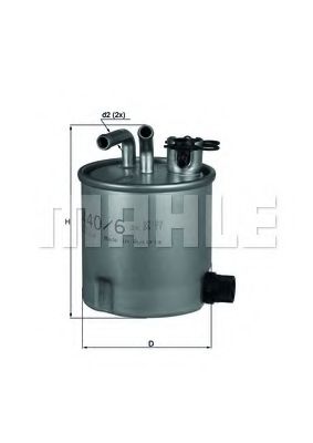 KNECHT KL 440/6 Топливный фильтр для NISSAN NP300 (Ниссан Нп300) KNECHT KL 440/6 Топливный фильтр для NISSAN NP300 (Ниссан Нп300)