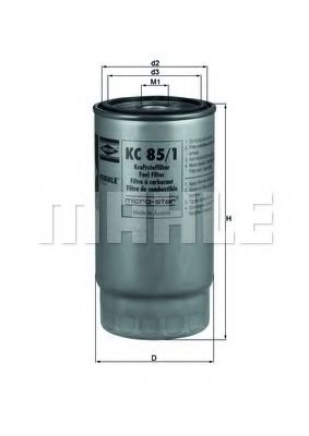 KNECHT KC 85/1 Топливный фильтр для ROVER 75 ER (Ровер 75 эр) KNECHT KC 85/1 Топливный фильтр для ROVER 75 ER (Ровер 75 эр)