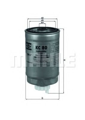 KNECHT KC 80 Топливный фильтр для PEUGEOT BOXER (Пежо Боxэр) KNECHT KC 80 Топливный фильтр для PEUGEOT BOXER (Пежо Боxэр)