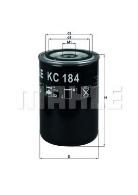 KNECHT KC 184 Топливный фильтр для SCANIA P,G,R,T (Сканиа П,г,р,т) KNECHT KC 184 Топливный фильтр для SCANIA P,G,R,T (Сканиа П,г,р,т)