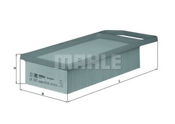 KNECHT LX 1621 Воздушный фильтр для CITROËN C5 II (CитроËн С5 2) KNECHT LX 1621 Воздушный фильтр для CITROËN C5 II (CитроËн С5 2)