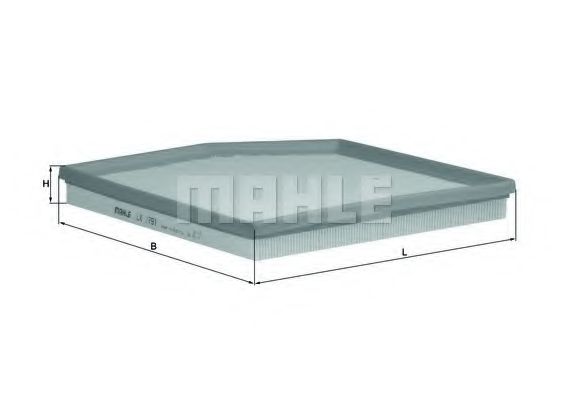 KNECHT LX 1791 Воздушный фильтр 