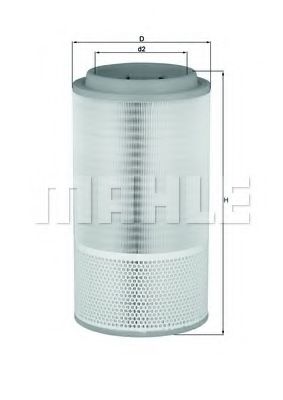 KNECHT LX 1946 Воздушный фильтр 