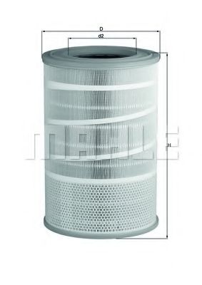 KNECHT LX 2068 Воздушный фильтр для VOLVO (Вольво) KNECHT LX 2068 Воздушный фильтр для VOLVO (Вольво)