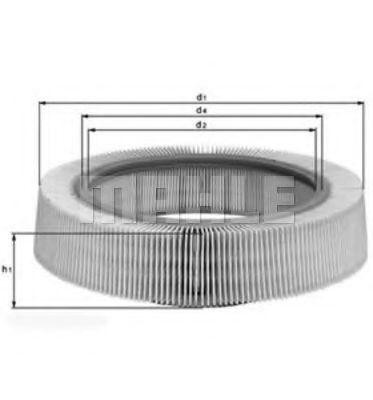 KNECHT LX 182 Воздушный фильтр для SAAB 9-5 (Сааб 9-5) KNECHT LX 182 Воздушный фильтр для SAAB 9-5 (Сааб 9-5)