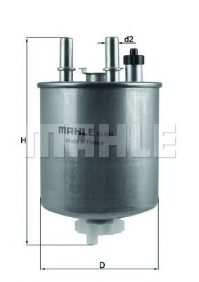 KNECHT KL 834 Топливный фильтр для RENAULT (Рено) KNECHT KL 834 Топливный фильтр для RENAULT (Рено)