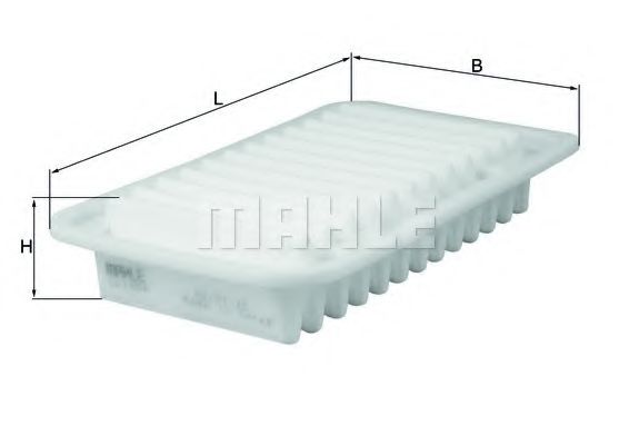 KNECHT LX 1984 Воздушный фильтр 