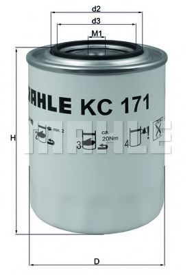 KNECHT KC 171 Топливный фильтр для IVECO STRALIS (Ивеко Стралис) KNECHT KC 171 Топливный фильтр для IVECO STRALIS (Ивеко Стралис)
