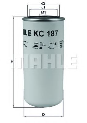 KNECHT KC 187 Топливный фильтр для IVECO EUROTECH MH (Ивеко Эуротэч мх) KNECHT KC 187 Топливный фильтр для IVECO EUROTECH MH (Ивеко Эуротэч мх)