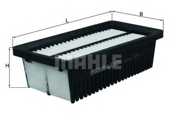 KNECHT LX 2035 Воздушный фильтр для RENAULT (Рено) KNECHT LX 2035 Воздушный фильтр для RENAULT (Рено)