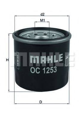 KNECHT OC 1253 Масляный фильтр для CHEVROLET KALOS (Шевроле Калос) KNECHT OC 1253 Масляный фильтр для CHEVROLET KALOS (Шевроле Калос)