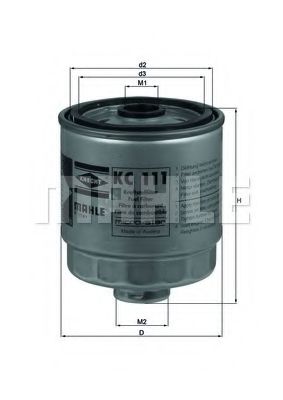 KNECHT KC 111 Топливный фильтр для HYUNDAI TB (Хендай Тб) KNECHT KC 111 Топливный фильтр для HYUNDAI TB (Хендай Тб)