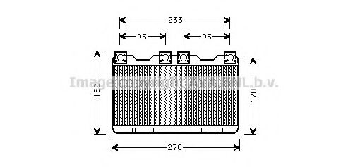 PRASCO BW6259 Теплообменник, отопление салона для BMW 7 (Бмв 7) PRASCO BW6259 Теплообменник, отопление салона для BMW 7 (Бмв 7)