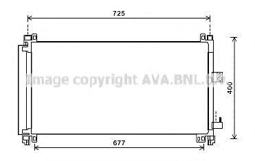 PRASCO CN5273D Конденсатор, кондиционер для CITROëN (Cитроëн) PRASCO CN5273D Конденсатор, кондиционер для CITROëN (Cитроëн)