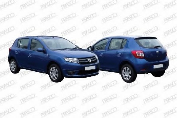 PRASCO DA2243100 Капот двигателя 