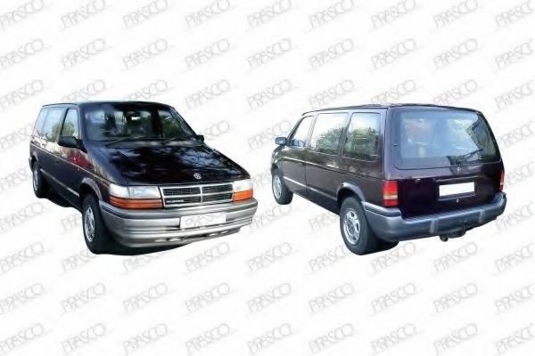 PRASCO DG0022001 Решетка радиатора для DODGE CARAVAN (Додж Караван) PRASCO DG0022001 Решетка радиатора для DODGE CARAVAN (Додж Караван)