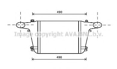PRASCO DN4364 Интеркулер 