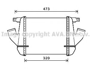 PRASCO DN4408 Интеркулер 