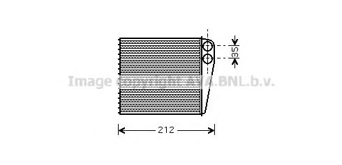 PRASCO DNA6256 Теплообменник, отопление салона для NISSAN (Ниссан) PRASCO DNA6256 Теплообменник, отопление салона для NISSAN (Ниссан)