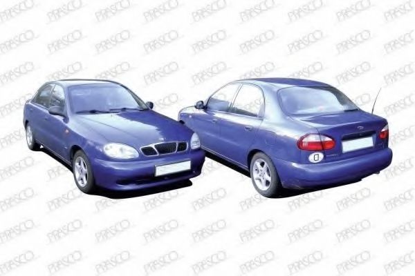 PRASCO DW0203004 Крыло для DAEWOO (Дэу) PRASCO DW0203004 Крыло для DAEWOO (Дэу)