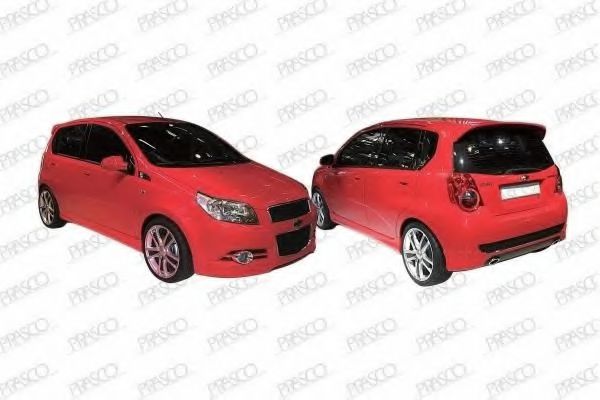 PRASCO DW3277003 Наружное зеркало для CHEVROLET AVEO (Шевроле Авео)