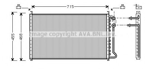 PRASCO FD5228 Конденсатор, кондиционер для LINCOLN CONTINENTAL TOWN CAR (Линcолн Cонтинэнтал товн cар) PRASCO FD5228 Конденсатор, кондиционер для LINCOLN CONTINENTAL TOWN CAR (Линcолн Cонтинэнтал товн cар)