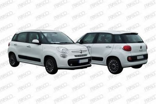 PRASCO FT0407403 Покрытие, внешнее зеркало для FIAT 500L (Фиат 500л) PRASCO FT0407403 Покрытие, внешнее зеркало для FIAT 500L (Фиат 500л)