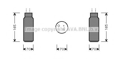 PRASCO HDD115 Осушитель, кондиционер для HONDA CRX II (Хонда Cрх 2) PRASCO HDD115 Осушитель, кондиционер для HONDA CRX II (Хонда Cрх 2)