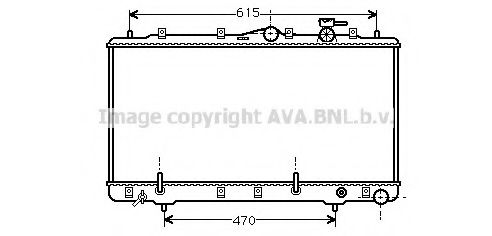 PRASCO HY2027 Радиатор, охлаждение двигателя для HYUNDAI (Хендай)