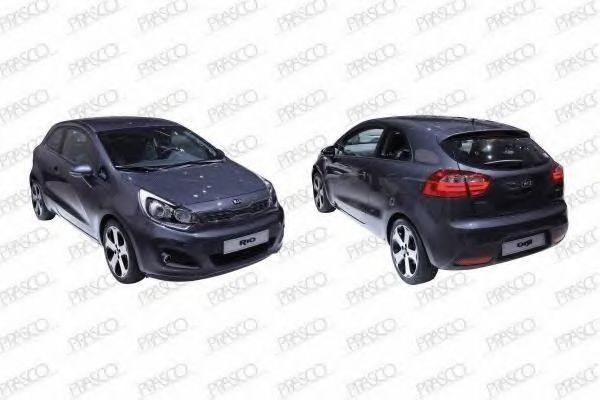 PRASCO KI4261241OE Рама, противотуманная фара для KIA RIO III (Киа Рио 3) PRASCO KI4261241OE Рама, противотуманная фара для KIA RIO III (Киа Рио 3)