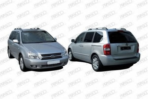 PRASCO KI7242120 Решетка вентилятора, буфер 