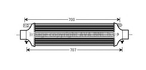 PRASCO LC4093 Интеркулер 