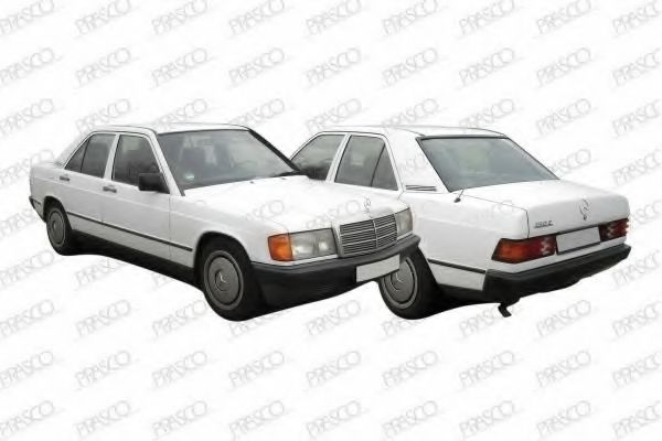 PRASCO ME0233100 Капот двигателя 