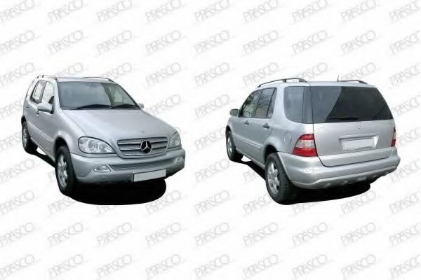 PRASCO ME8222120 Решетка вентилятора, буфер 