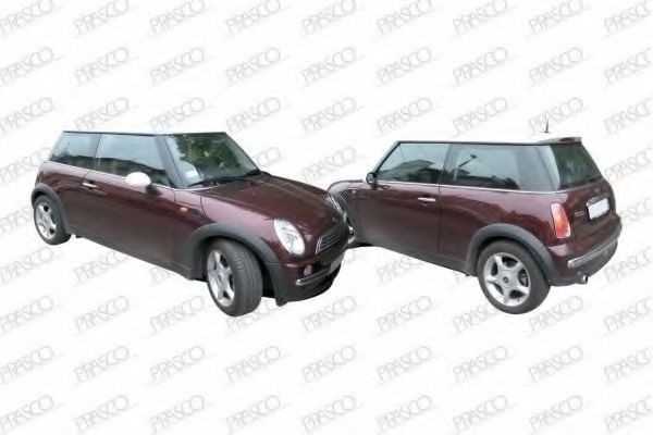 PRASCO MN3042103 Рамка, основная фара для MINI (Мини) PRASCO MN3042103 Рамка, основная фара для MINI (Мини)
