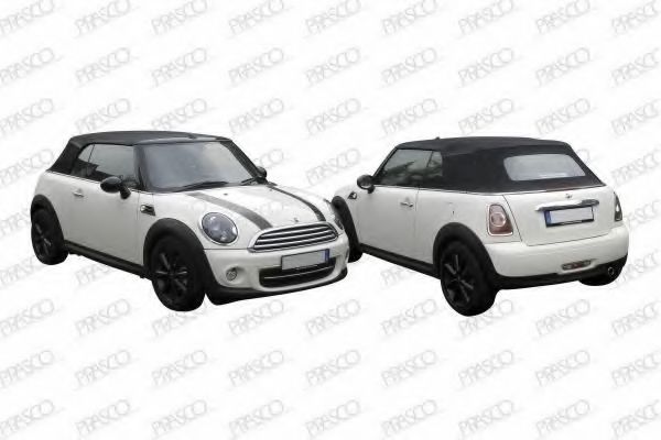 PRASCO MN3102130 Решетка вентилятора, буфер 